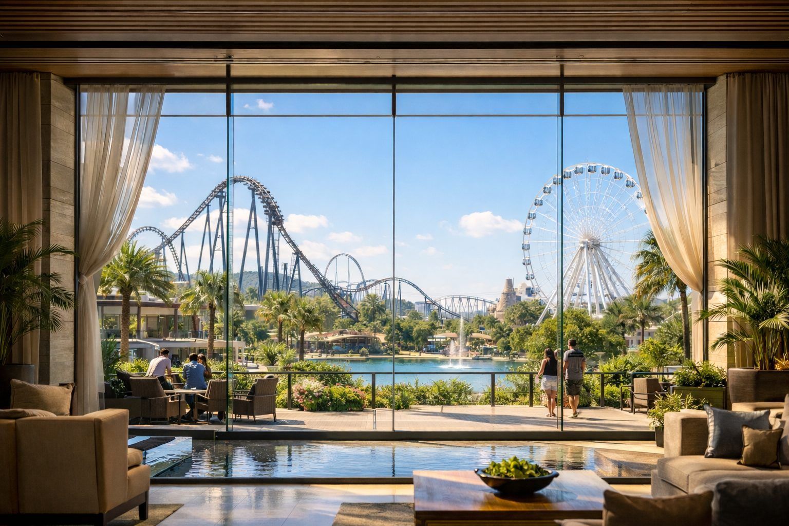 Hotel background
